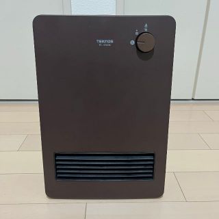 テクノス(TECHNOS)のTEKNOS テクノス セラミックヒーター 1200W TS-127(DB)(電気ヒーター)