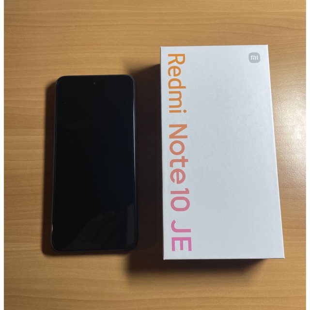 Xiaomi Redmi Note 10 JE XIG02 グラファイトグレー有カラー