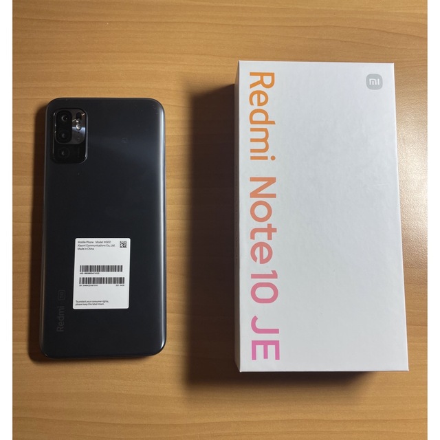 Xiaomi Redmi Note 10 JE XIG02 グラファイトグレー スマホ/家電/カメラのスマートフォン/携帯電話(スマートフォン本体)の商品写真