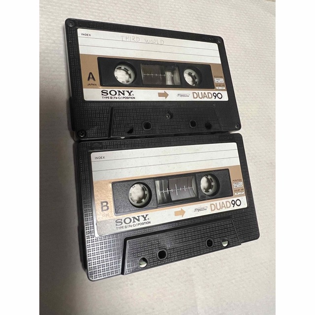 オーディオ機器オーディオカセットテープSONY DUAD TYPEⅢ Fe-Cr 90分