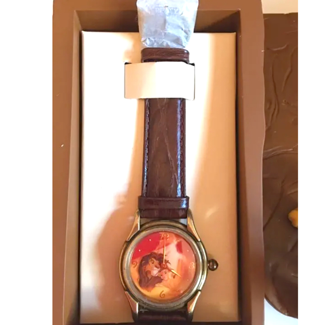 新品未使用 Disney ディズニー ライオンキング 腕時計 レア 希少