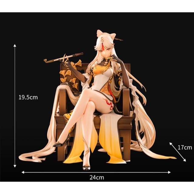 フィギュア 元神 凝光 掩月天 塗装済み 完成品 大人気 35%割引 sk