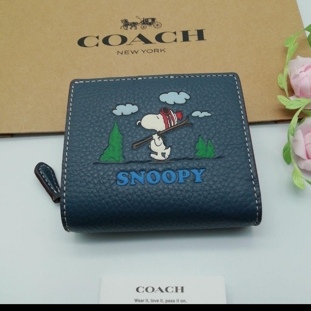 新商品　COACH　コーチ　折り財布　NEWデザイン　正規品