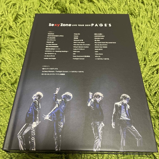 Sexy Zone(セクシー ゾーン)の※値下げ可※SexyZone LIVE TOUR 2019 PAGES エンタメ/ホビーのDVD/ブルーレイ(アイドル)の商品写真