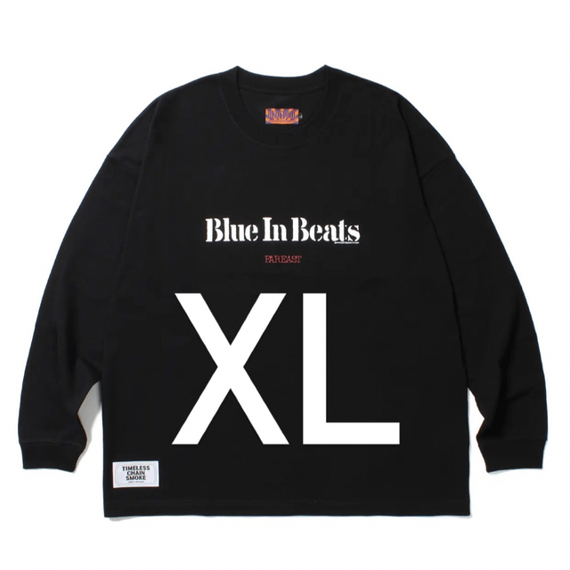 舐達磨 BLUE IN BEATS L/S TEE XL