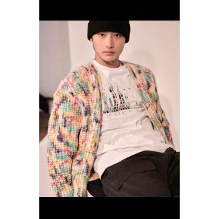 野村周平　着用　Supreme Waffle Knit Cardigan(カーディガン)