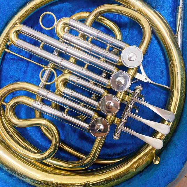 ケース付】YAMAHA YHR-321ヤマハ ホルン ヤマハ 楽器/器材 管楽器 楽器