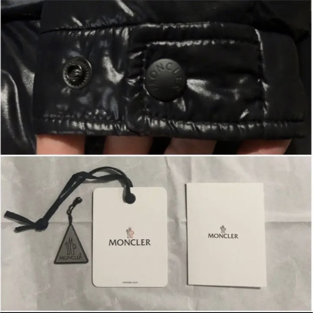 MONCLER(モンクレール)のMONCLER MARLIOZ モンクレール　マルリオ　ブラック　国内正規品 メンズのジャケット/アウター(ダウンジャケット)の商品写真