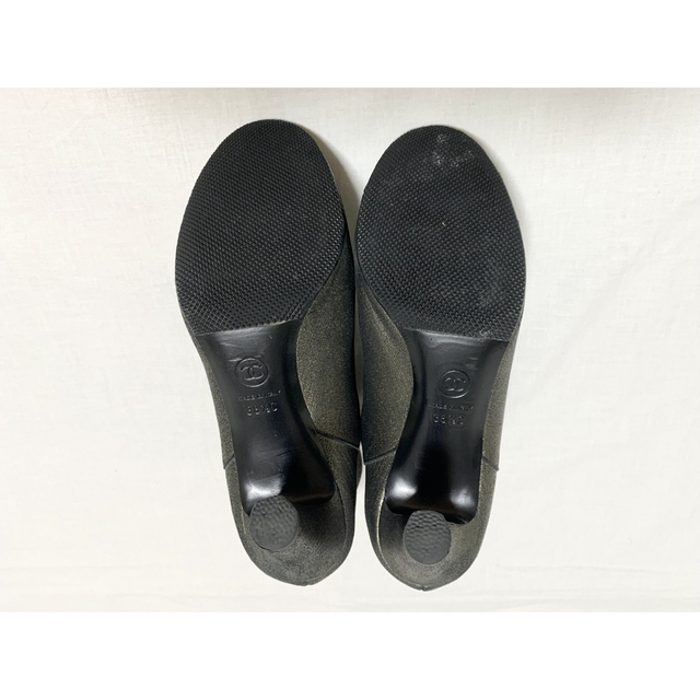 CHANEL(シャネル)の希少美品 シャネル サイドゴア ショートブーツ 38.1/2 25～25.5cm レディースの靴/シューズ(ブーツ)の商品写真