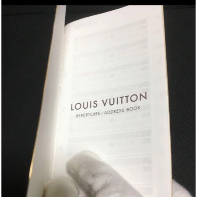 LOUIS VUITTON(ルイヴィトン)のLOUIS VUITTON  ルイヴィトン (正規品)美品アドレス帳 未使用  レディースのファッション小物(その他)の商品写真