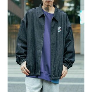 サブサエティ(Subciety)の【BLACK】Subciety/(U)DENIM SWING TOP(その他)