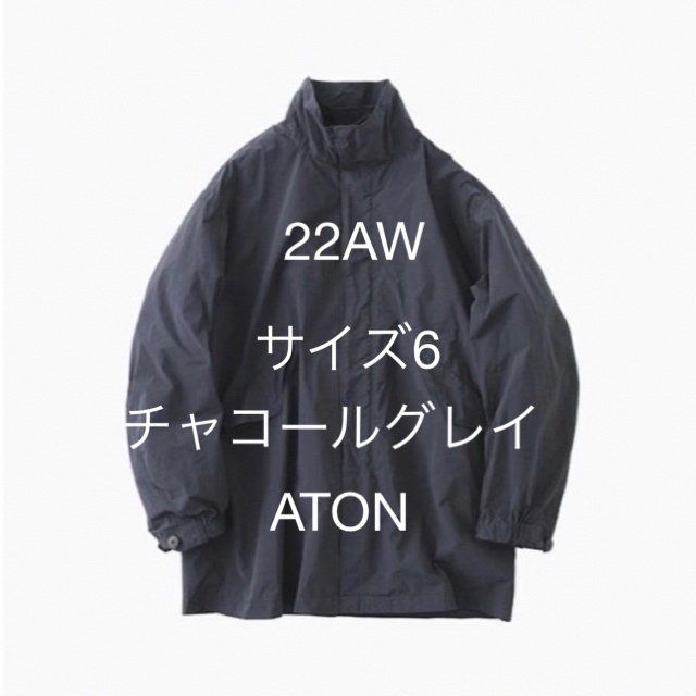 ATON - 新品未使用　22AW ATON AIR VENTILE ショートモッズコート