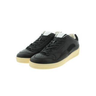 ジルサンダー(Jil Sander)のJIL SANDER ジルサンダー スニーカー 45(30cm位) 黒 【古着】【中古】(スニーカー)