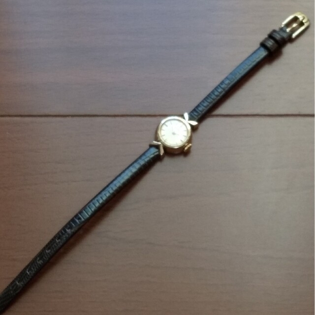 OMEGA(オメガ)のオメガ ピンクゴールド アンティーク 手巻き腕時計 稼働品 本物 レディース レディースのファッション小物(腕時計)の商品写真