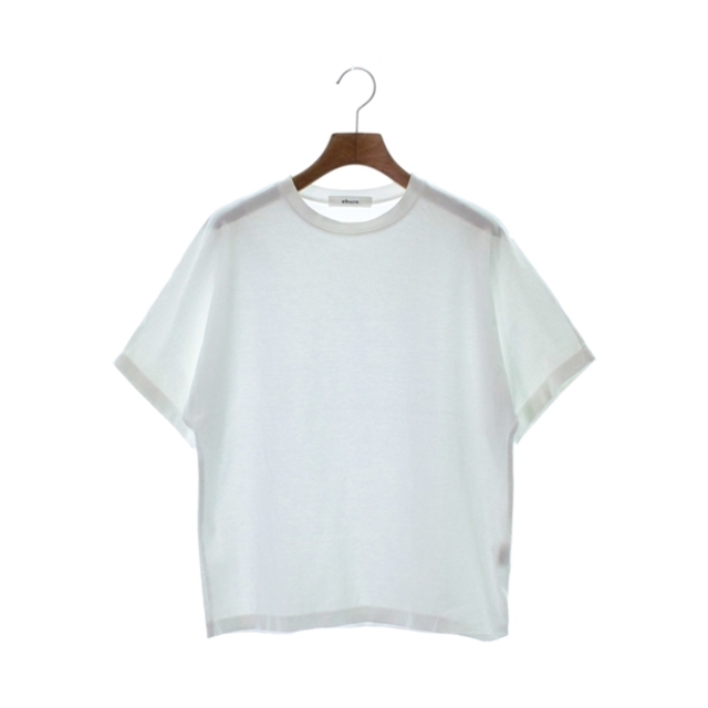 ebure(エブール)のebure エブール Tシャツ・カットソー 38(M位) 白 【古着】【中古】 レディースのトップス(カットソー(半袖/袖なし))の商品写真