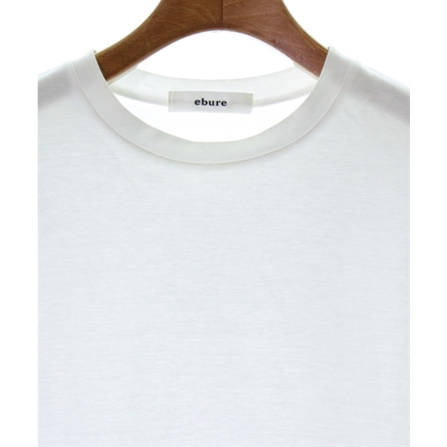 ebure(エブール)のebure エブール Tシャツ・カットソー 38(M位) 白 【古着】【中古】 レディースのトップス(カットソー(半袖/袖なし))の商品写真