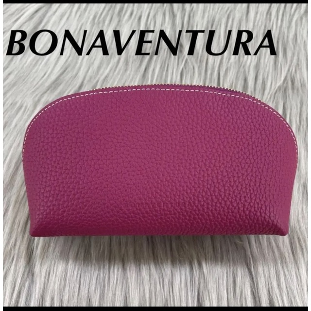 美品BONAVENTURA ボナベンチュラ コスメポーチ(スモール)