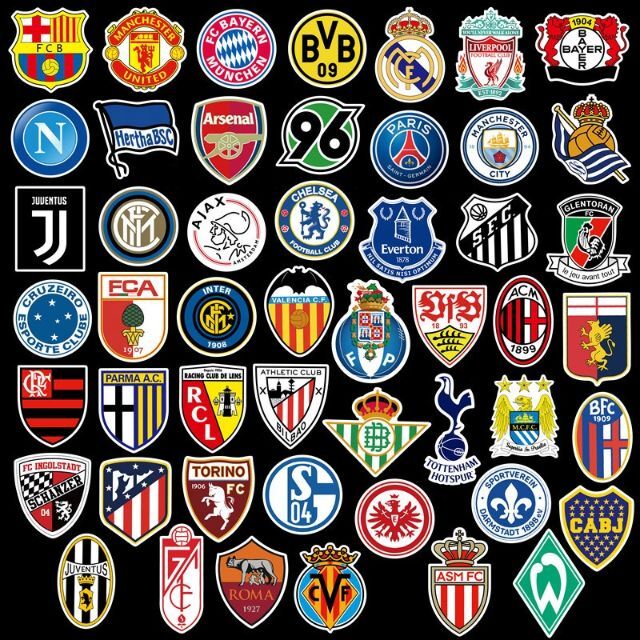 ヨーロッパサッカー名門クラブステッカー 50枚セット の通販 by ラクス ヨーロッパサッカー名門クラブステッカー 50枚セット ...