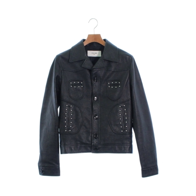最も優遇の celine - 【古着】【中古】 黒 44(S位) ライダース