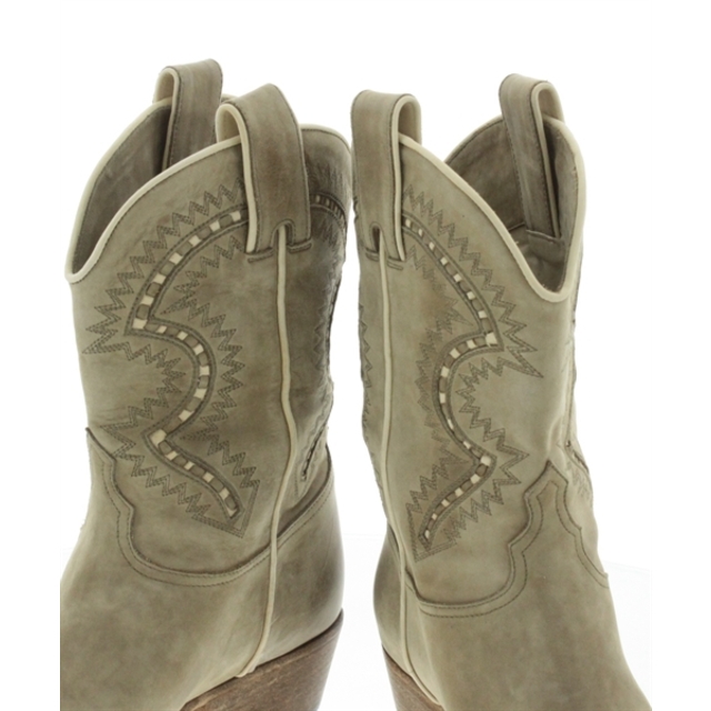 SARTORE(サルトル)のSARTORE サルトル ブーツ 38(24.5cm位) ベージュ 【古着】【中古】 レディースの靴/シューズ(ブーツ)の商品写真