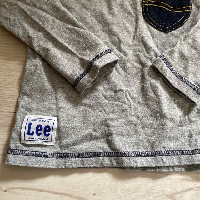 Lee(リー)のお値下げ★Lee  ロングTシャツ キッズ/ベビー/マタニティのキッズ服男の子用(90cm~)(Tシャツ/カットソー)の商品写真