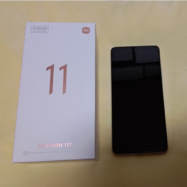 Xiaomi 11T Moonlight White 8GB RAM 128GB スマホ/家電/カメラのスマートフォン/携帯電話(スマートフォン本体)の商品写真