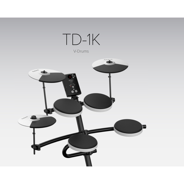 【新品・送料無料・ヘッドホン付き】ROLAND　電子ドラム　TD-1K