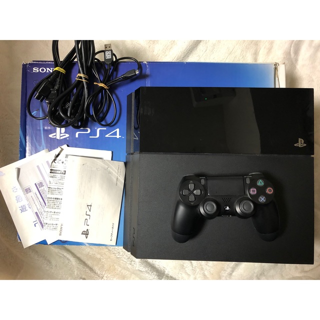 PlayStation4 500GB 本体 CUH-1000A A01 ブラック エンタメ/ホビーのゲームソフト/ゲーム機本体(家庭用ゲーム機本体)の商品写真