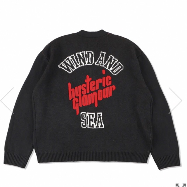 L HYSTERIC GLAMOUR X WDS KNIT CARDIGAN は自分にプチご褒美を 24990