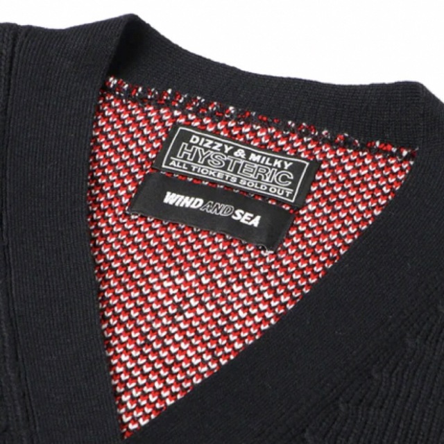 WIND AND SEA - L HYSTERIC GLAMOUR X WDS KNIT CARDIGANの通販 by ...