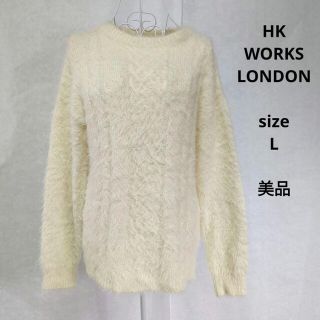 シマムラ(しまむら)の専用です❗HK WORKS LONDON　レディース　フェイクファーセーター(ニット/セーター)