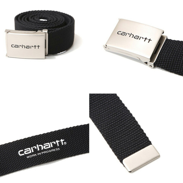 carhartt(カーハート)のカーハート Carhartt WIP ブラック 黒 ガチャベルト メンズのファッション小物(ベルト)の商品写真
