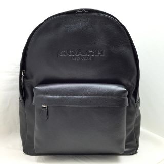 コーチ(COACH)のCOACH コーチ メンズ チャールズ バックパック レザー 黒 F54786(バッグパック/リュック)