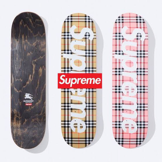 シュプリーム(Supreme)のSupreme / Burberry Skateboard 2色セット(スケートボード)