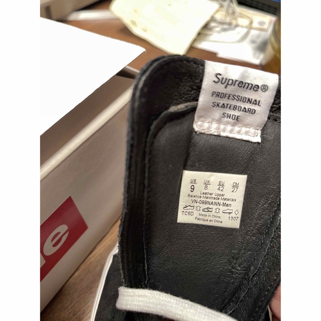 Supreme(シュプリーム)のsupreme vansコラボ　ブルースリー　ハイカットスニーカー メンズの靴/シューズ(スニーカー)の商品写真