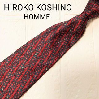 ヒロココシノ(HIROKO KOSHINO)のHIROKO KOSHINO ネクタイ レトロ ビンテージ シルク 上品 上質(ネクタイ)