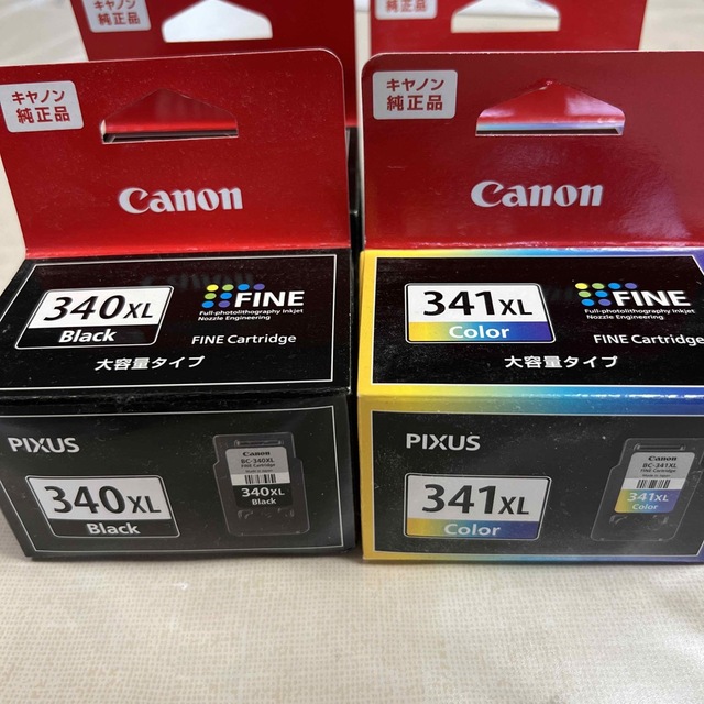 CanonCanon インク BC-340XL ✕ 2   BC-341XL ✕ 2