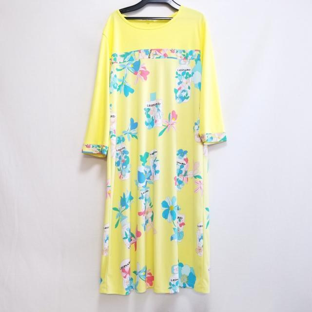 レオナール ワンピース サイズ44 L - | www.fiestasinfantilesenmadrid.es