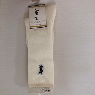 イヴサンローラン(Yves Saint Laurent)の新品未使用　ysl kids 靴下13-14(靴下/タイツ)