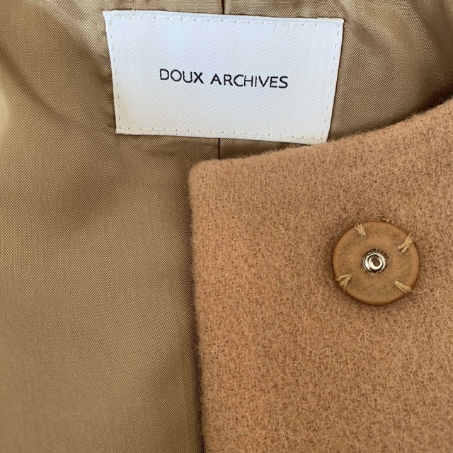 Doux archives(ドゥアルシーヴ)のドゥアルシーヴ　ウールコート レディースのジャケット/アウター(ロングコート)の商品写真