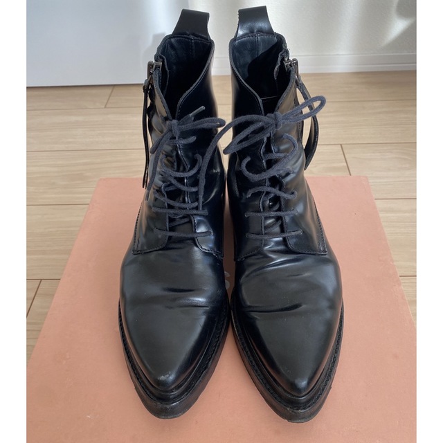AcneStudiosレースアップサイドジップブーツ Linden Boots | www