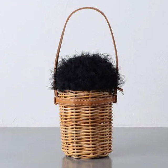 今期新作☆LUDLOW ラドロー Tulle バスケット 新品☆黒-