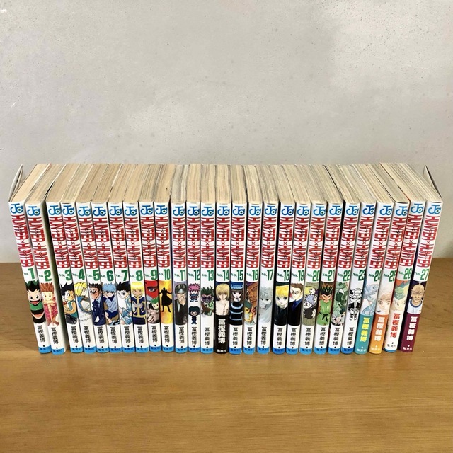 HUNTER×HUNTER ハンター×ハンター 1～27巻 初版 帯付きあり漫画