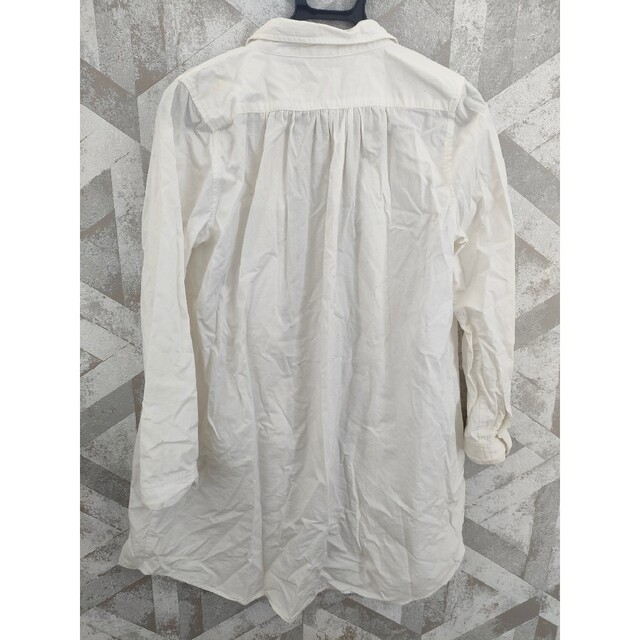 RETRO GIRL(レトロガール)の襟付きロングシャツ レディースのトップス(シャツ/ブラウス(長袖/七分))の商品写真