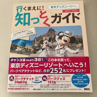 ディズニー(Disney)の東京ディズニーシー⭐︎行くまえに！知っとくガイド ２０２２－２０２３(地図/旅行ガイド)