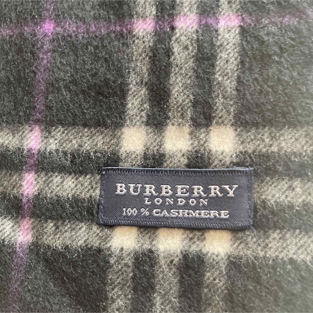BURBERRY(バーバリー)のバーバリー　マフラー　カシミヤ100% レディースのファッション小物(マフラー/ショール)の商品写真