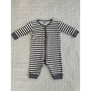 プチバトー(PETIT BATEAU)の〈PETIT BATEAU〉ロンパース(ロンパース)