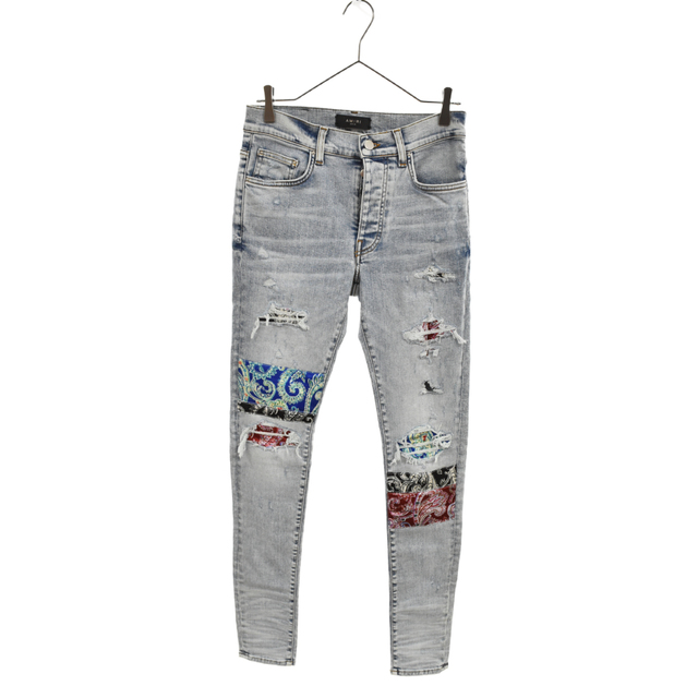 早割クーポン！ PATCH ART PAJAMA アミリ AMIRI - AMIRI JEANS 30