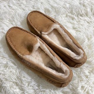 アグ(UGG)のUGG  ムートン スリッポン(スリッポン/モカシン)