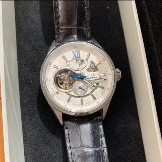オリエントスター　モダンスケルトン自動巻き時計　超美品 腕時計 メンズの時計(腕時計(アナログ))の商品写真